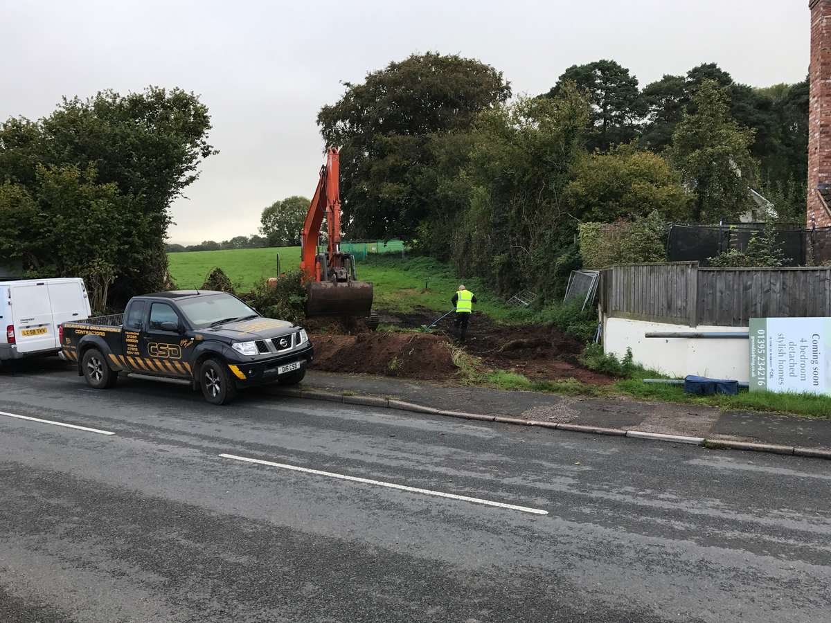 3 new builds, Newton Poppleford